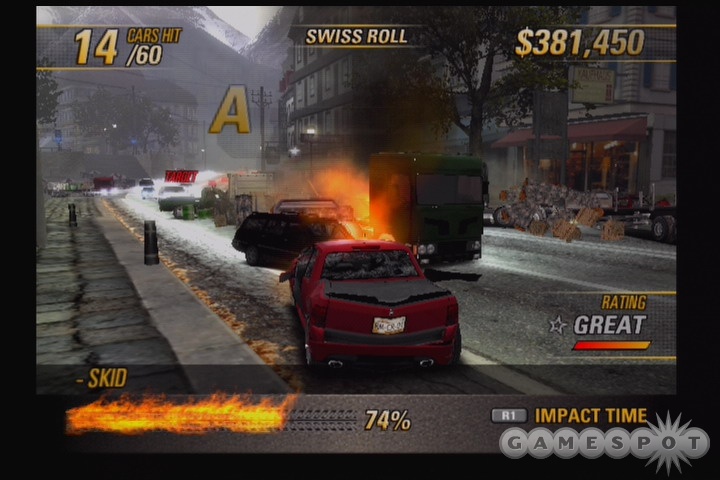 Oh yeah, this is a Burnout game. Everything can go wrong.