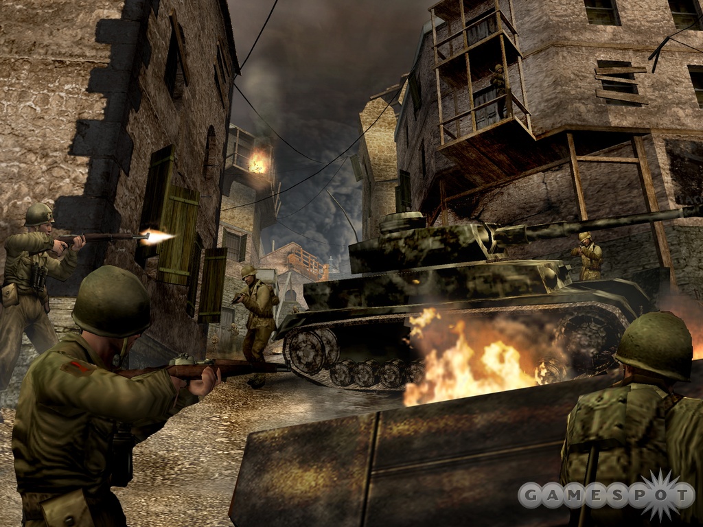 Big Red One's battles are extremely frantic, even for this accomplished World War II series.