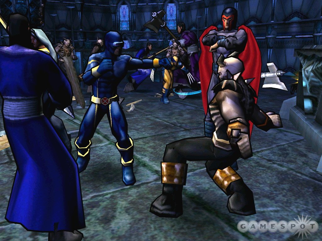 Look for a custom, Diablo-style control scheme in the PC version of X-Men Legends II.