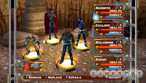 The fledgling PSP release list will be one game stronger this fall with X-Men Legends II.
