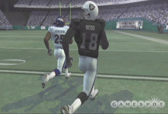 The Raiders’ Randy Moss is the highest rated receiver in Madden 06.