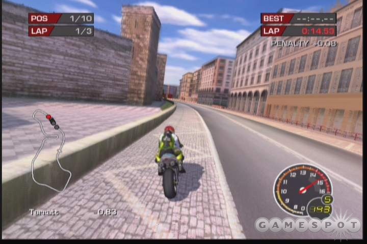 If you're looking for a change of pace, you can check out the 16 fictional street courses in extreme mode.