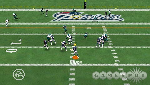 There's no vision cone in the PSP passing game.
