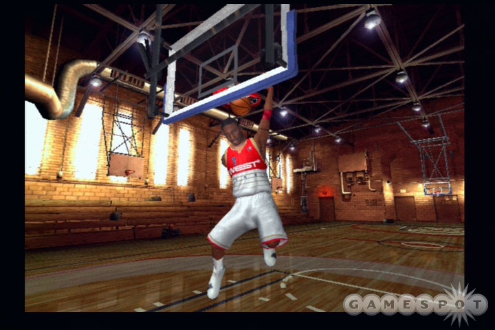 When you're tired of dynasty mode, you can spend some time working on your dunks.