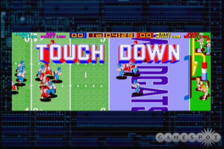 Tecmo Bowl features fast-paced four-player simultaneous play.