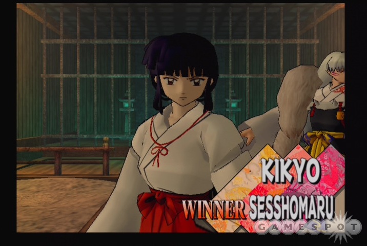 Can you press blindly on your PS2 controller buttons? Then you can play Inuyasha: Feudal Combat.