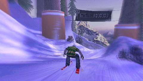 SSX On Tour for the PSP borrows liberally from SSX 3, which doesn't seem like a bad thing to us.