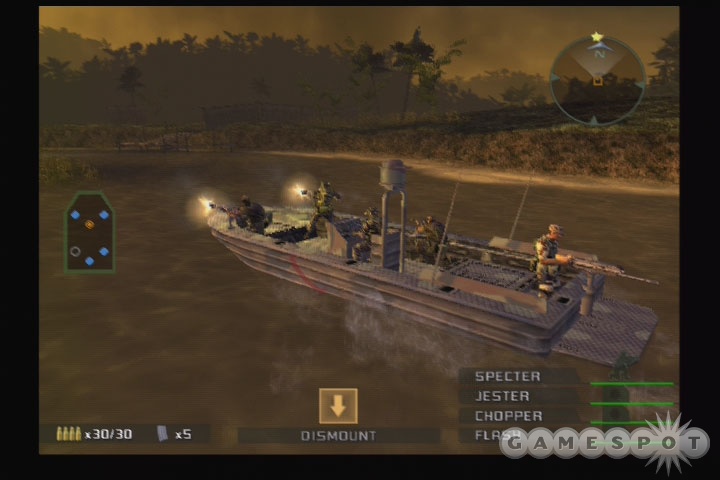 Drivable vehicles like this gunboat are one of the exciting new additions to the franchise.