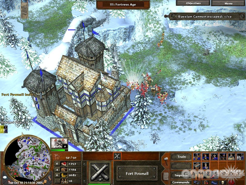 A well-placed Fort can greatly slow down the progress of your enemies.