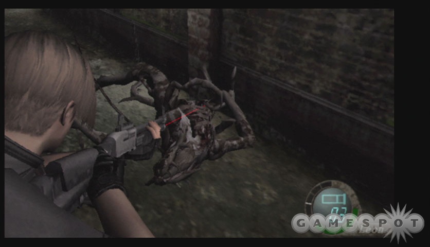 Grisly sights like these don't faze Leon S. Kennedy, but they might well disturb you...in a good way!