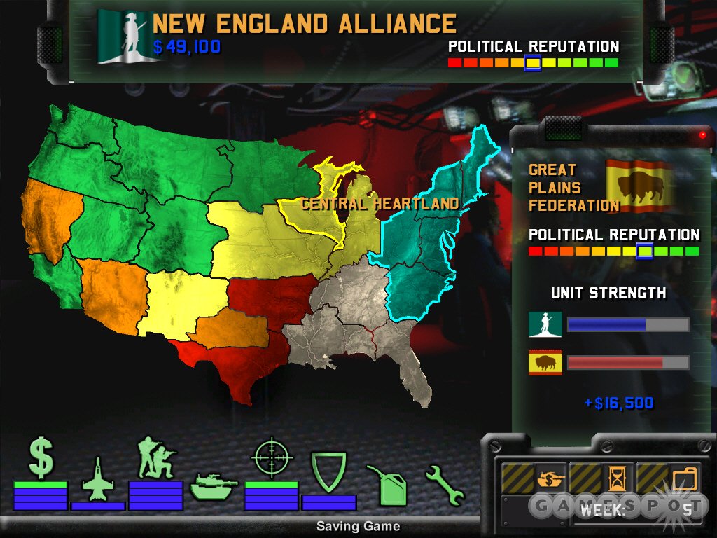 Shattered Union depicts a modern-day American civil war, so choose your favorite faction and go take your aggression out on the rest of the country.