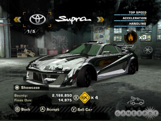best need for speed most wanted cars