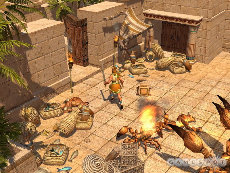 Titan Quest has beautiful graphics, a fast pace, and lots and lots of combat. What's not to like?