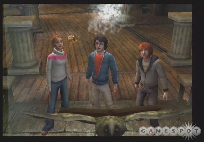 Harry, Ron, and Hermione are back in the newest Harry Potter video game.