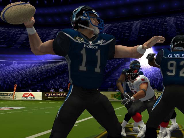 Arena Football is all about passing, without much care for the running game.