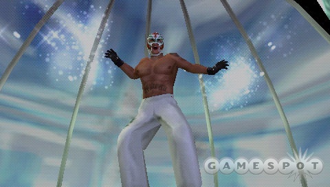 If it's possible, Rey Mysterio has been made even smaller...SmackDown! vs. Raw 2006 is heading to the PSP.
