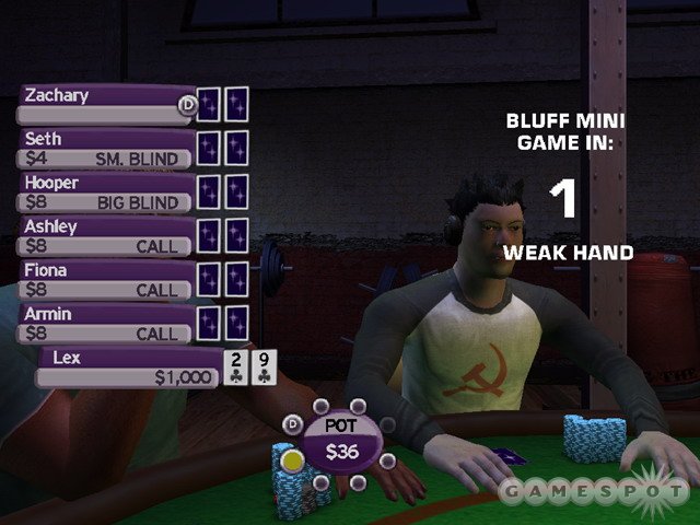  The whole tell/bluff minigame is conceptually neat, but it's more of a hassle that it ultimately needed to be.