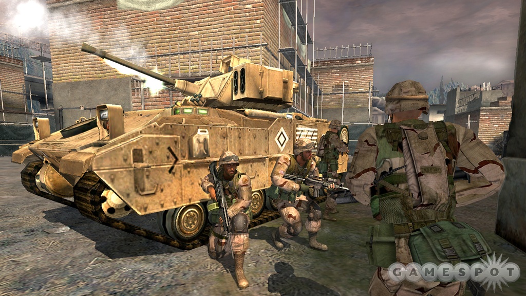 The Bradley APC is one of several new resources available to you in Ten Hammers.