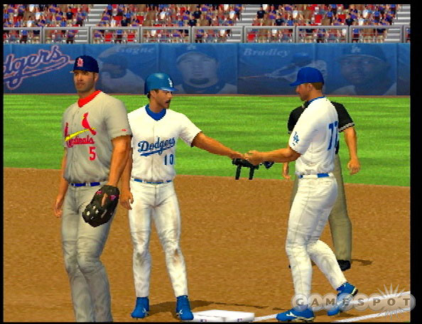 Crisp graphics and lots of interesting animations make MLB 2006's a visual treat.