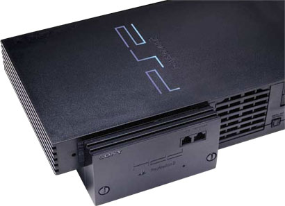 If you have an older model PS2, you'll need to buy a network adapter that piggybacks onto the rear of the unit.