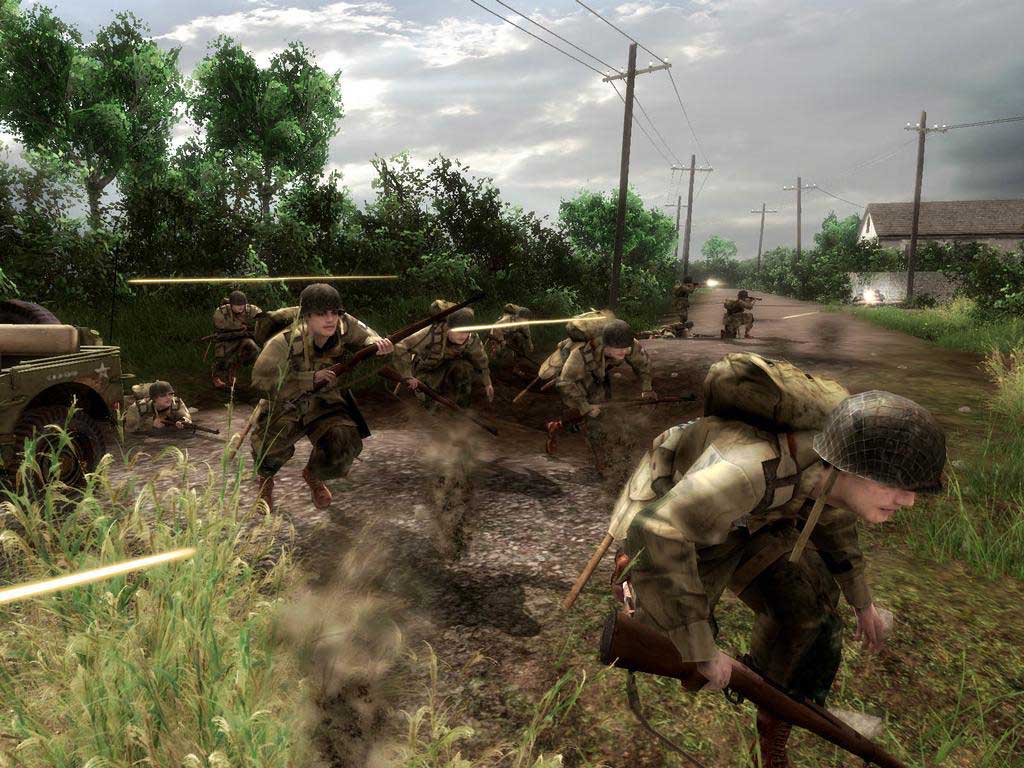 Brothers in Arms adds a good dose of tactical squad strategy to traditional shooter mechanics.