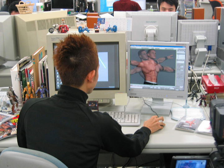 A Yuke's character modeler known around the studio as 'Mr. Goldberg' for his supremely accurate Goldberg character model that has since become a standard of quality for the team.