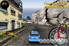 Many features from the console game were removed or scaled back, so the GBA version is a fairly generic racer.