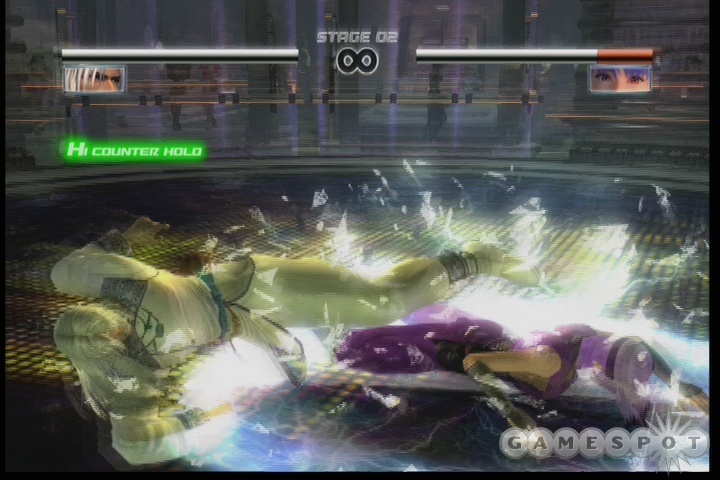 Brad's lying-down throws are a great way to punish an opponent that gets too close after knocking you down.