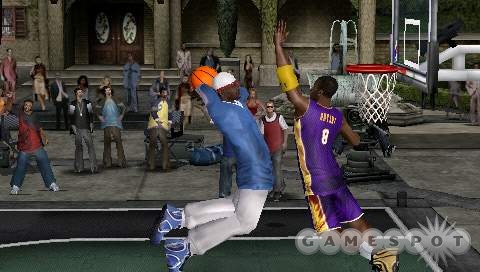 Slamming shots and sweet spots--Rebound brings the high-profile NBA life to your PSP.