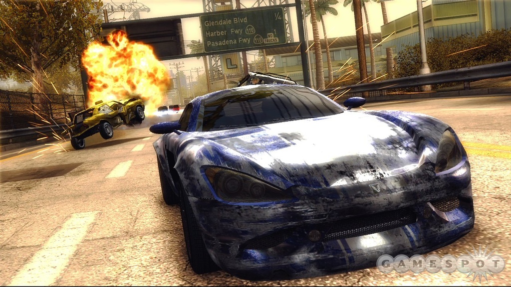 Strap yourself in for another fiery ride with Burnout Revenge, this time for the Xbox 360.