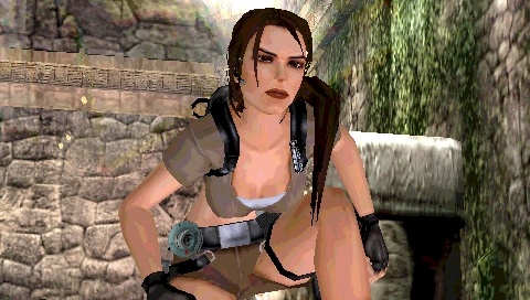 The PSP version of Tomb Raider: Legend is almost identical to its console counterparts.