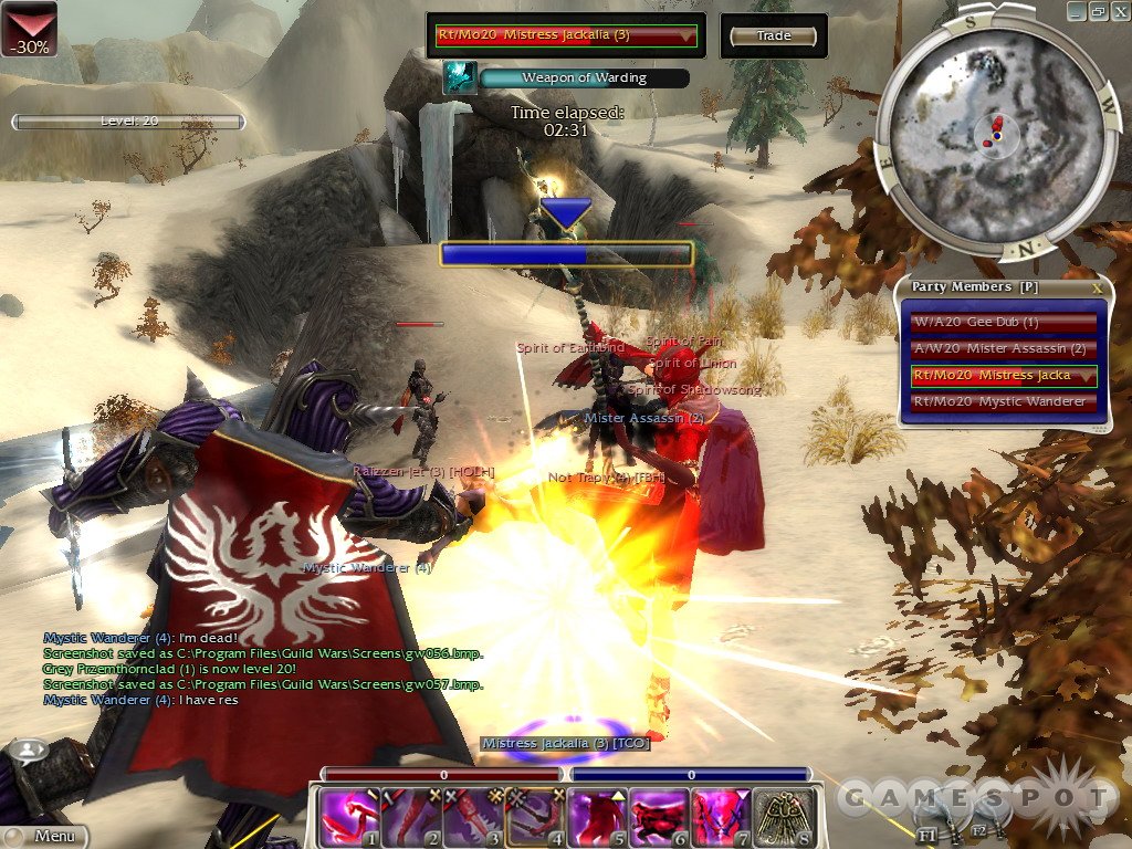 Guild Wars' player-versus-player battles are as fast and competitive as ever.