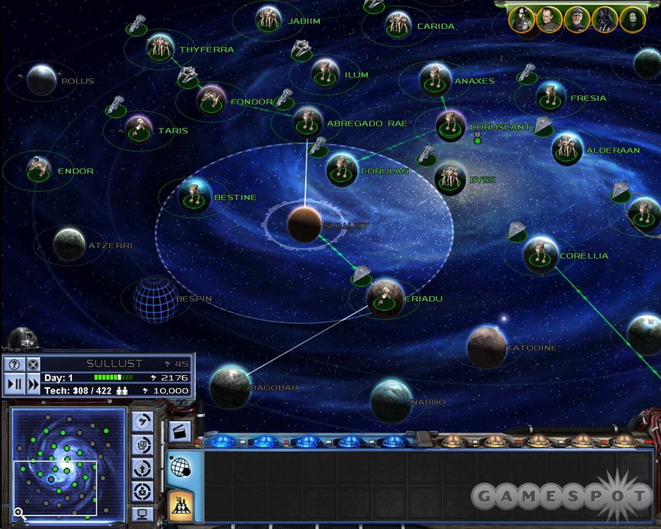 Empire at War will let you conquer the galaxy one system at a time.