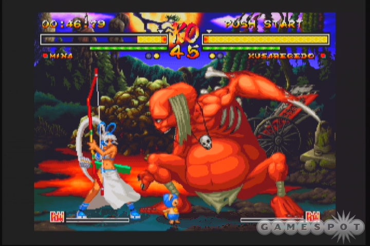 Some of the new characters are pretty wild, but they're not as memorable as Samurai Shodown's classic cast.