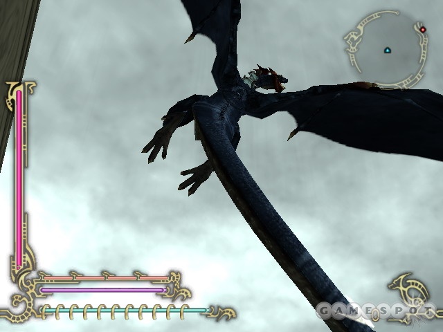 In Drakengard 2 it seems that all of life's little problems can be solved with the help of massive dragon and lots and lots of fireballs.