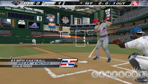 Even on the small screen, MLB 2K6 is looking sharp.