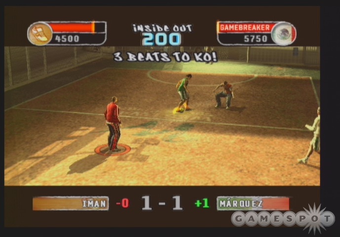 Gamebreakers in FIFA Street 2 play differently this time around but they can still bust a game wide open.