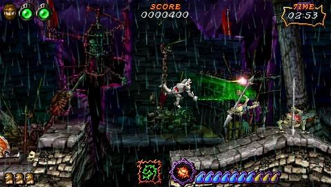 Capcom is admirably bringing Ghosts & Goblins' graphics into 3D while retaining the series' classic action.