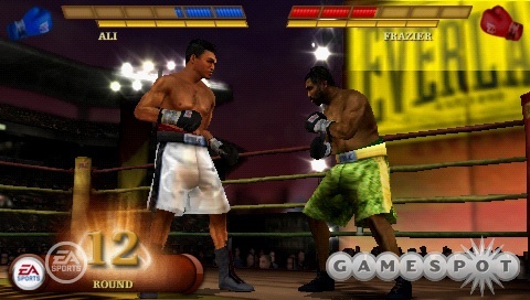 The brutally entertaining knockout replays look great on the PSP.