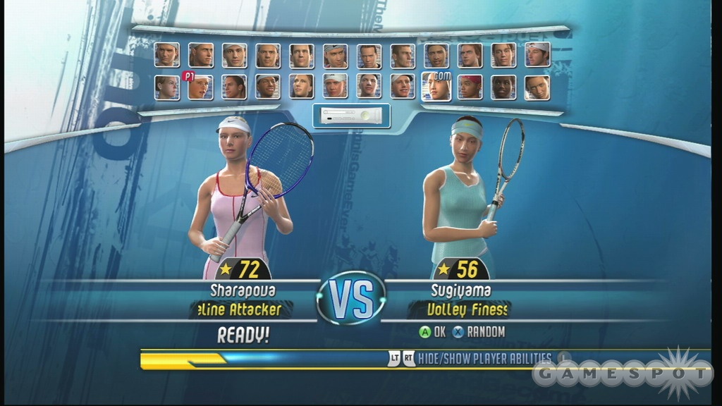 Top Spin 2 features more real-life tennis pros than you can shake a wireless controller at.