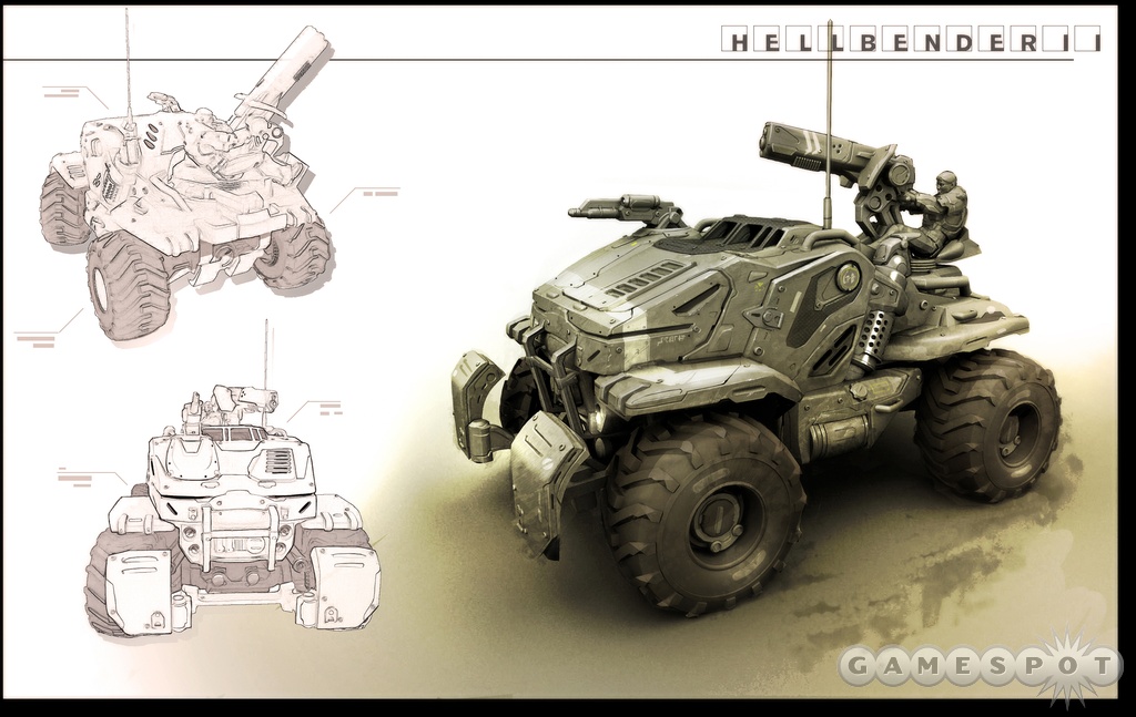 Vehicles will play an even bigger role in UT2K7, with the lineup topping out at a whopping 18 different types.
