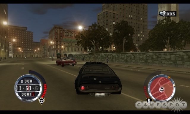 You'll spend most of your time behind the wheel as you work your way up the criminal ladder.