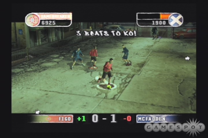 Goals don't always count for much in FIFA Street 2.
