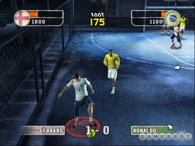 FIFA Street 2's controls are equally good on all platforms.