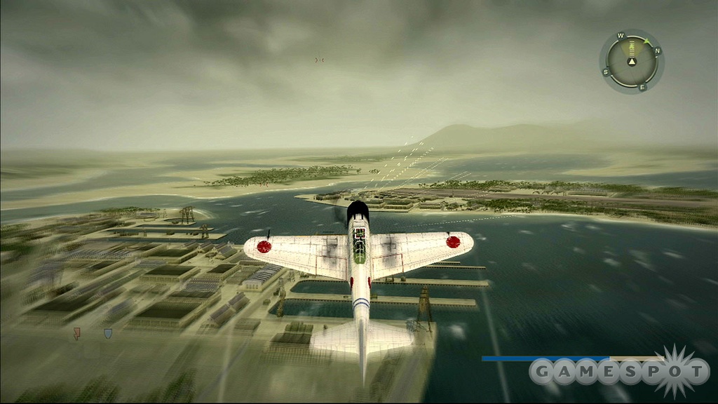 The Japanese Zeros flown by kamikaze pilots have practically no armor but are very fast.