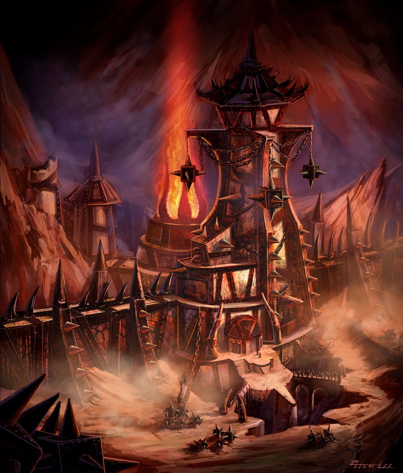 Players will battle furious fel orcs in Hellfire Citadel.