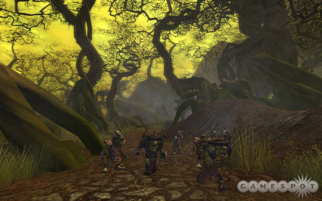 Even goblins in the Marshes of Madness can contribute to the war effort with competitive PVE quests.
