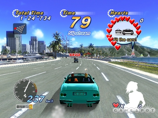 Finally--a new way for your girlfriend to judge you. The challenges in OutRun 2006 will test your driving skills. 