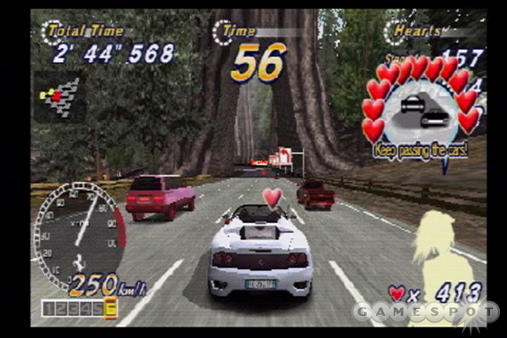 Finally--a new way for your girlfriend to judge you. The challenges in OutRun 2006 will test your driving skills. 