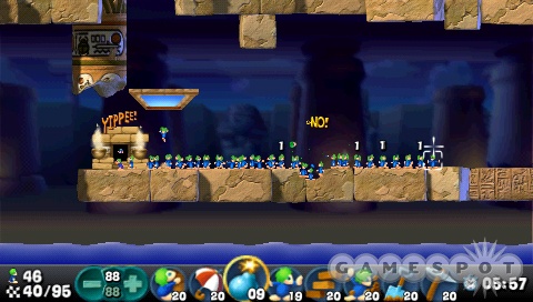 Though the visuals are updated, the original Lemmings gameplay remains well intact, and still seems quite fun.